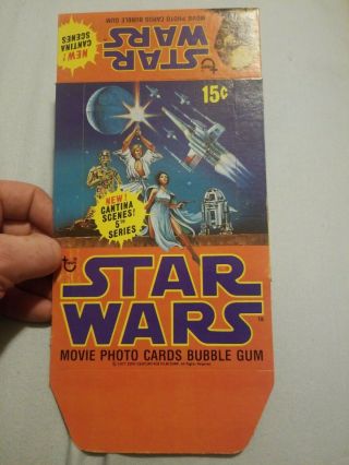 Vintage Star Wars Topps Box Series 5