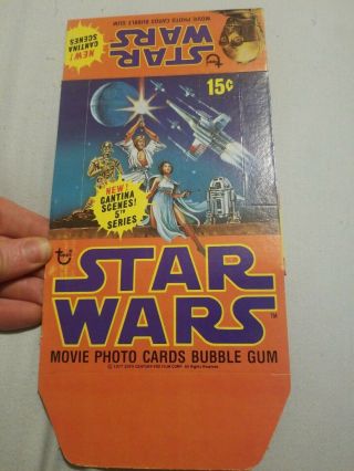 Vintage Star Wars Topps Box Series 5 4