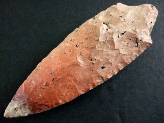 Fine Authentic 3 3/4 Inch Collector Grade Florida Putnam Point Arrowheads