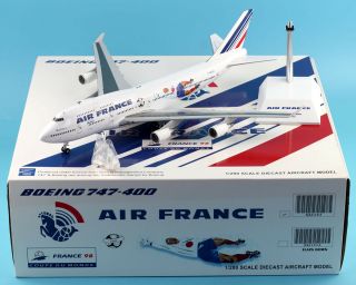 Jc Wings 1:200 Xx2193 Air France Boeing 747 - 400 Diecast Aircarft Model F - Gexa