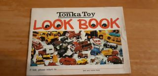 Rare 1970 Tonka Toy Look Book