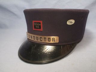 Burlington Route Conductor Cap / Hat / Ju 44