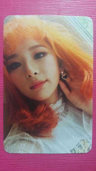 RED VELVET SEULGI Official Photocard RUSSIAN ROULETTE 3rd Album Photo Card 슬기 3