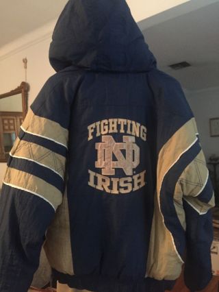 Starter Notre Dame Jacket Size Xl