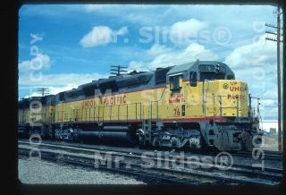 Slide Up Union Pacific Rare Dd35a 76 Cheyenne Wy 1978