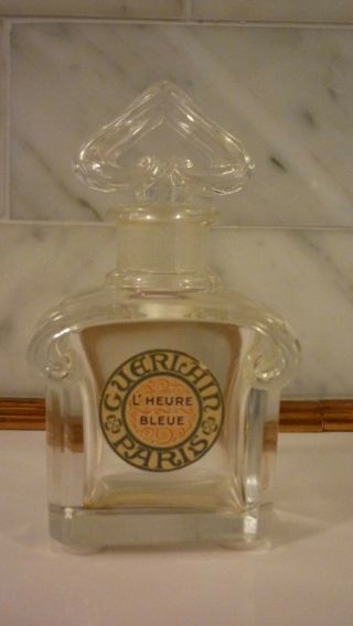 Vintage Baccarat Stamped Guerlain Perfume Bottle -