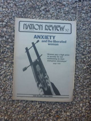 Vintage Aus Nation Review Newspaper.  August 10 1973 - Liberated Women