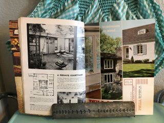 Vintage Better Homes and Gardens Home Building Ideas for 1965 MCM Design Houses 3