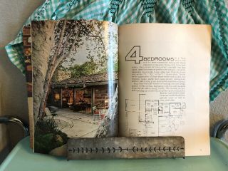 Vintage Better Homes and Gardens Home Building Ideas for 1965 MCM Design Houses 4