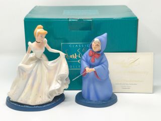Wdcc Cinderella A Magical Transformation Figurine Box Scp