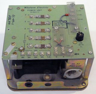 Bell System Western Electric 20B2 Power Unit 2