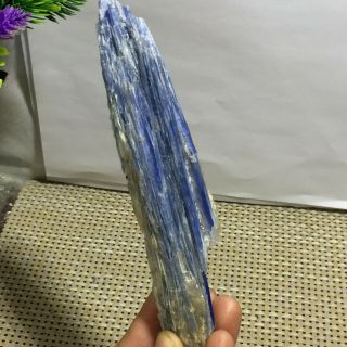 Blue Crystal Natural Kyanite Rough Gem Stone Mineral Specimen 159g