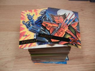 1995 X - Men Fleer Ultra Card Set Complete 150 Base Card Set