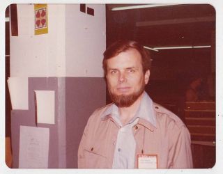 Vintage Gary Kurtz Star Wars Producer Photo From The 1977 World Sf Con.