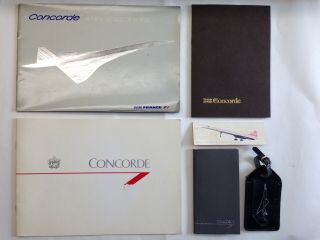 Concorde - British Airways,  Air France And Braniff Memorabilia From The 1970s