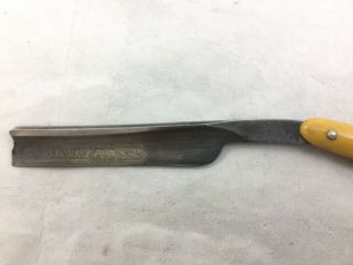 Viintage Wahkonsa Cutlery Co.  BEN HUR German Straight Razor With Case 6