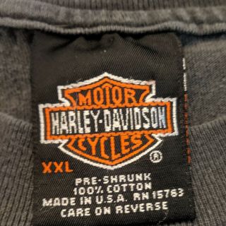 Harley Davidson Mens Vintage (90 ' s) T - shirt Gray Size XXL Quantico,  VA 3