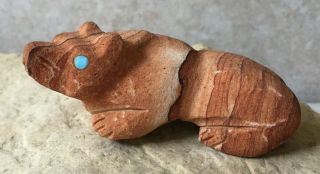 Zuni Fetish - Native American - Zuni Animal Carving - Bear - Stevan Natachu