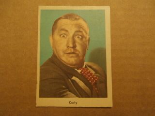 1959 Fleer Three Stooges Trading Cards 1 Curly Ex