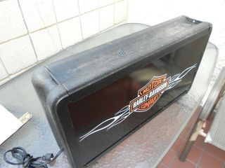 Harley Flames Double Sided Lighted Sign 7