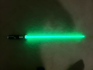 Star Wars Master Replicas Yoda Force Fx Lightsaber Green 2007 Rots Ep.  Iii