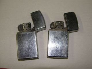 2 Vintage Zippo lighters Fox Industries Youngstown,  OH Union Electric Steel Co 3