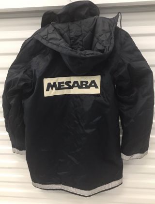 Mesaba,  Northwest Airlines Hooded Parka Jacket Heavy Duty Crew Coat,  Size M Rare