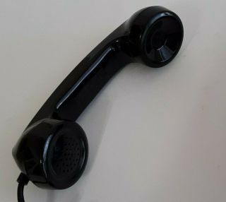 VINTAGE STROMBERG CARLSON BLACK WALL ROTARY TELEPHONE 3