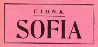 1920s Cidna (compagnie Internationale De Navigation Aérienne) Airline Label