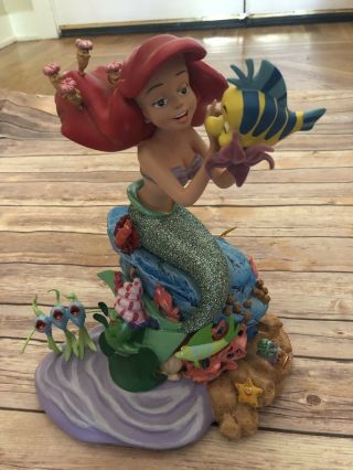 Disney Little Mermaid Ariel Under The Sea Figure Costa Alavezos Medium Size