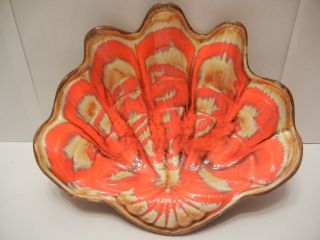 Treasure Craft Maui Of Hawaii Clam Shell Ash Tray Trinket Soap Candy Dish Vtg