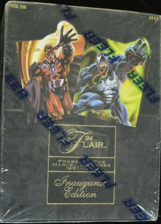 1994 Fleer Flair Marvel Universe 1961 - 1993 - Factory Box