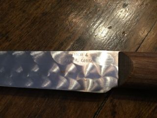 E Warther & Son Dover Ohio Kitchen Knives 5 Knife Set 3