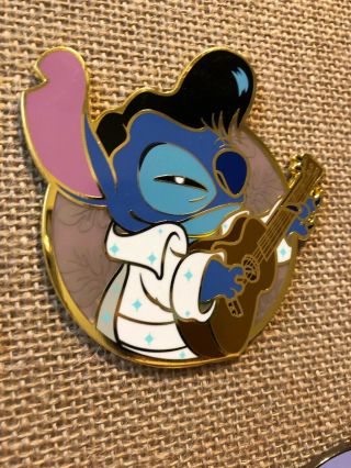 Lilo And Stitch Fantasy Disney Profile Pin Elvis With Guitar Le 35 Wonderlandinc