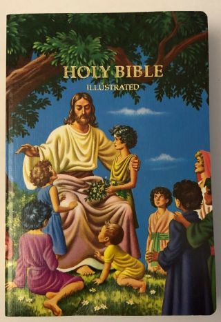The Rainbow Bible Vintage Illustrated Kjv Children 