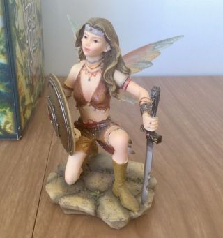 Fairy Figurine Faerie Glen & Box 5” Shimmerfon