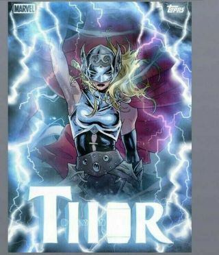 Topps Marvel Collect Card Trader Thorsday Jane Foster Thor Motion Week 10