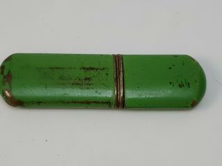 Rare Antique Brass Lighter U.  S.  Pat.  April 2,  1912 Made In Germany