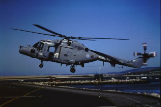Military Aircraft Slide - Royal Navy - Westland Lynx Has Xz729 1993