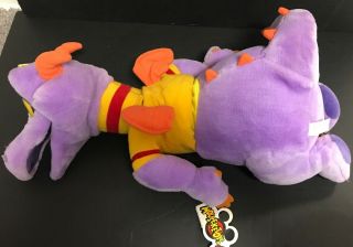 Disney Figment Dragon Walt Disney Full Body Puppet Plush 24” Epcot Rare HTF NOS 4