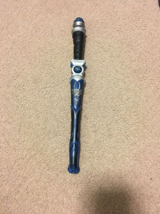Magiquest Wand Blue Ice Dragon Wand 14.  5 " Magic Quest Great Wolf Lodge