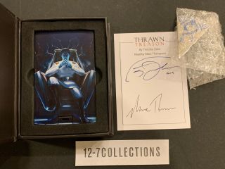 SDCC 2019 Exclusive Star Wars Thrawn Treason AUDIOBOOK SIGNED w/Pin 2