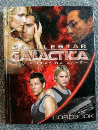 Battlestar Galactica Rpg Core Book Hardcover Margaret We Is Production