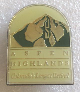 Vintage Aspen Highlands Ski Area - Colorado 