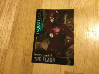Injustice Arcade Dave And Busters Card 93 Metahuman The Flash Power Rare