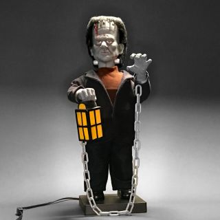 Customized Telco 24” Frankenstein Animated Motionette Halloween Figure