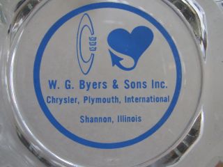 At1 Vintage Advertising Byers & Sons Shannon Il Illinois International Chrysler