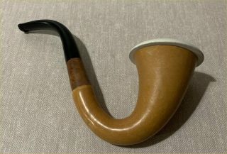 Vintage Calabash & Meerschaum Sherlock Holmes Pipe