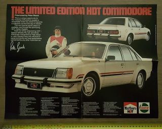 1980 Hdt Commodore Fine Tuned By Peter Brock.  Supplement To Australian Playboy