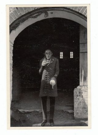 1936 Max Schreck In F.  W Murnau,  Nosferatu,  Tobacco Card